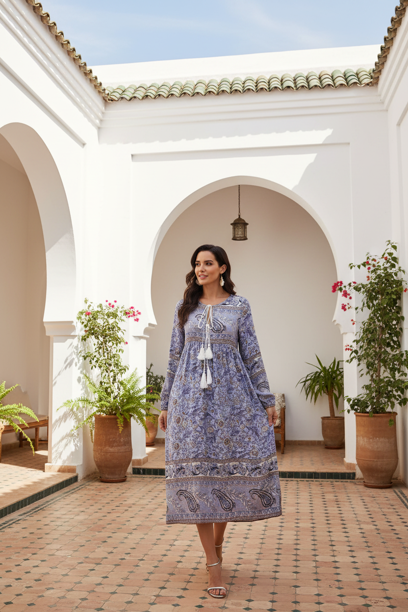 Moroccan courtyard